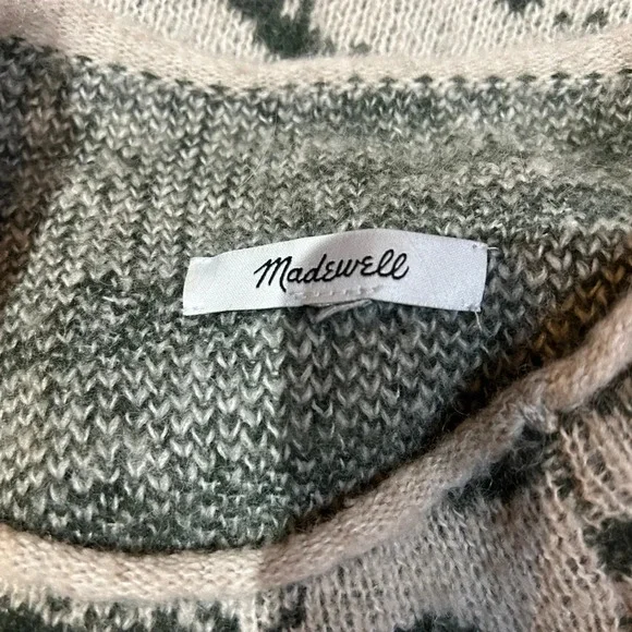 Madewell Thornton Mockneck Pullover Sweater Size Medium - Picture 7 of 7